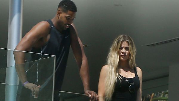 Tristan Thompson and Khloe Kardashian