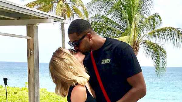 Khloe Kardashian and Tristan Thompson