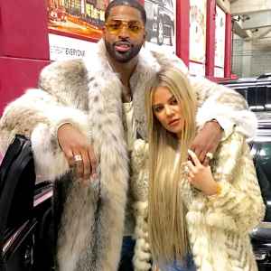Khloe Kardashian and Tristan Thompson