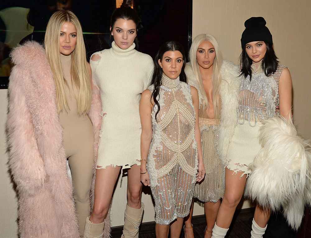 Khloe Kardashian, Kendall Jenner, Kourtney Kardashian, Kim Kardashian West and Kylie Jenner