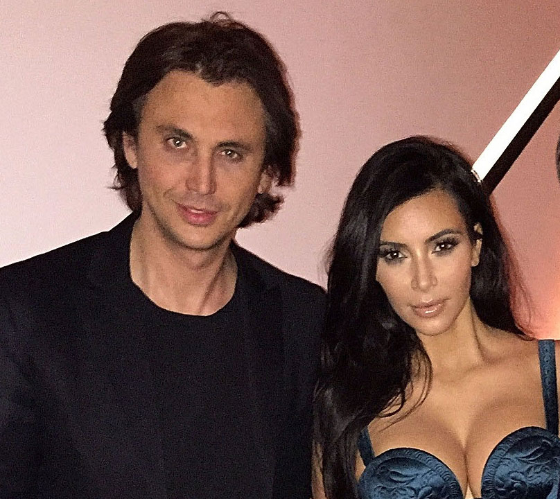 Kim Kardashian and Jonathan Cheban