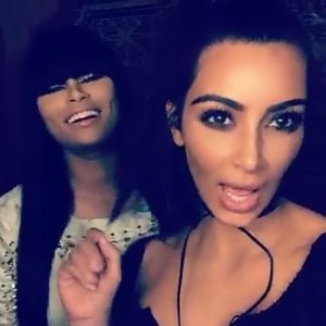 Blac Chyna and Kim Kardashian