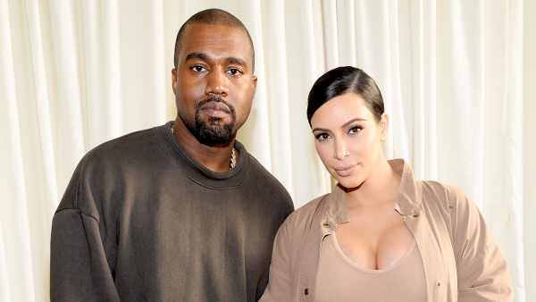 Kanye West and Kim Kardashian West