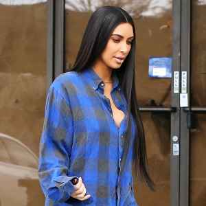 Kim Kardashian corset pants