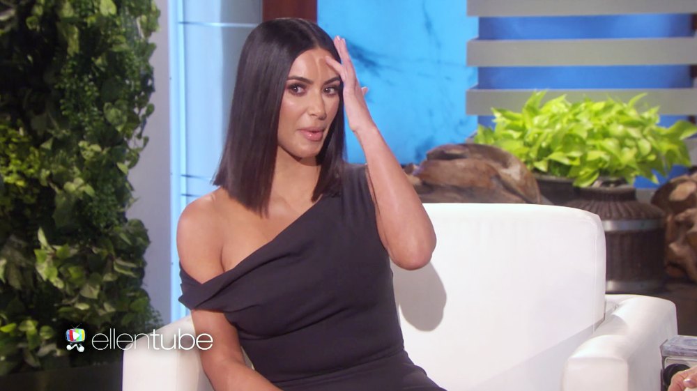 Kim Kardashian The Ellen DeGeneres Show