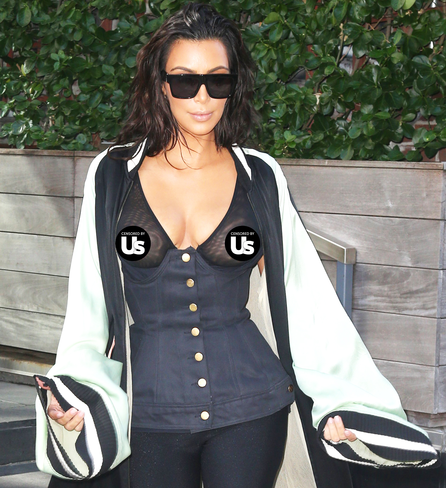 Kim Kardashian Bares Her Nipples While out in NYC