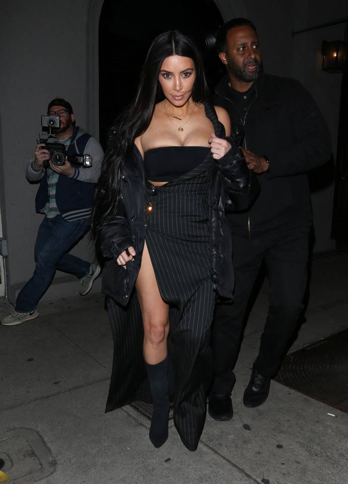 Kim Kardashian steps out in Los Angeles on March 2 2017