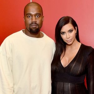 Kayne West and Kim Kardashian attend LACMA Director's Conversation With Steve McQueen, Kanye West, And Michael Govan About "All Day/I Feel Like That" presented by NeueHouse in association with UTA Fine Arts at LACMA on July 24, 2015 in Los Angeles, California.