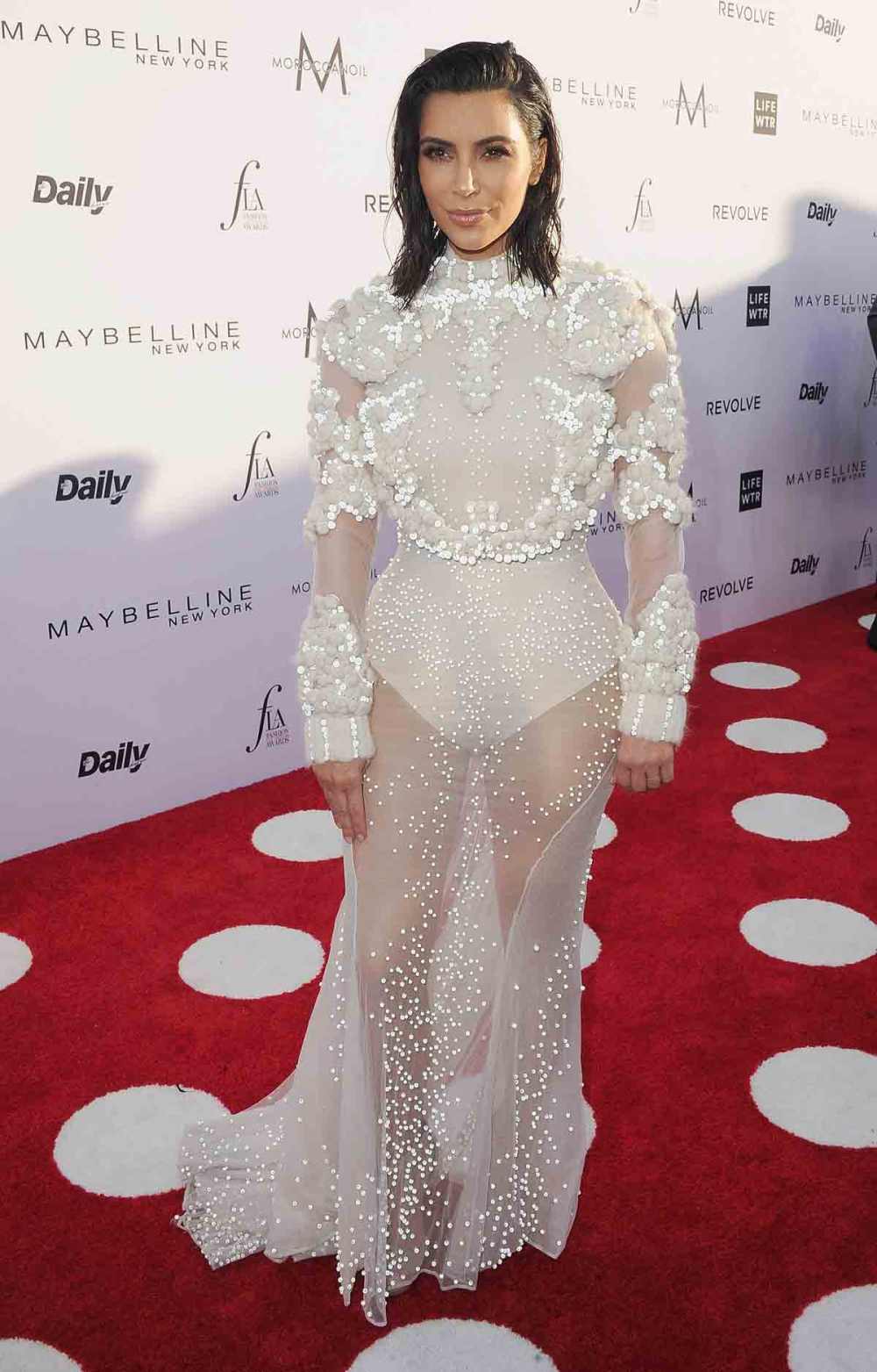 Kim Kardashian at the Daily Front Row&rsquo;s 3rd Annual Fashion Los Angeles Awards on Sunday, April 2