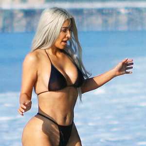 Kim Kardashian bikini