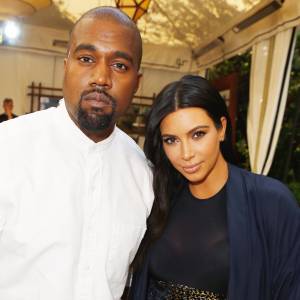 Kim Kardashian and Kanye West