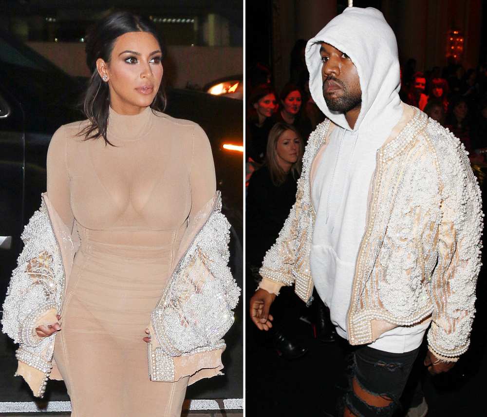 Kim Kardashian and Kanye West