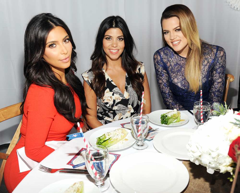 Kim Kardashian Kourtney Kardashian Khloe Kardashian
