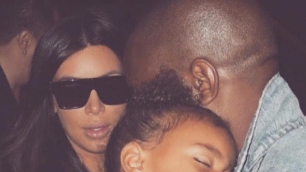 Kim Kardashian, Kanye West, North Nori West