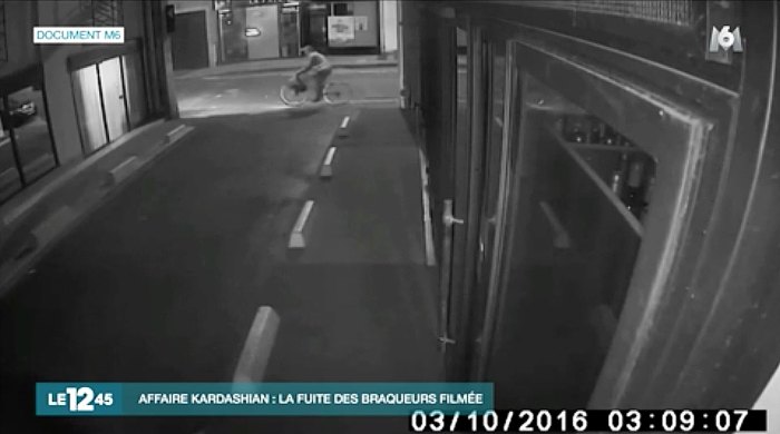 Kim Kardashian Paris robbery footage