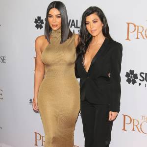 Kim Kardashian West, Kourtney Kardashian, Keeping Up with the Kardashians