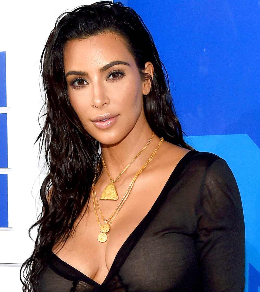 Kim Kardashian attends the 2016 MTV Video Music Awards at Madison Square Garden on August 28, 2016 in New York City.