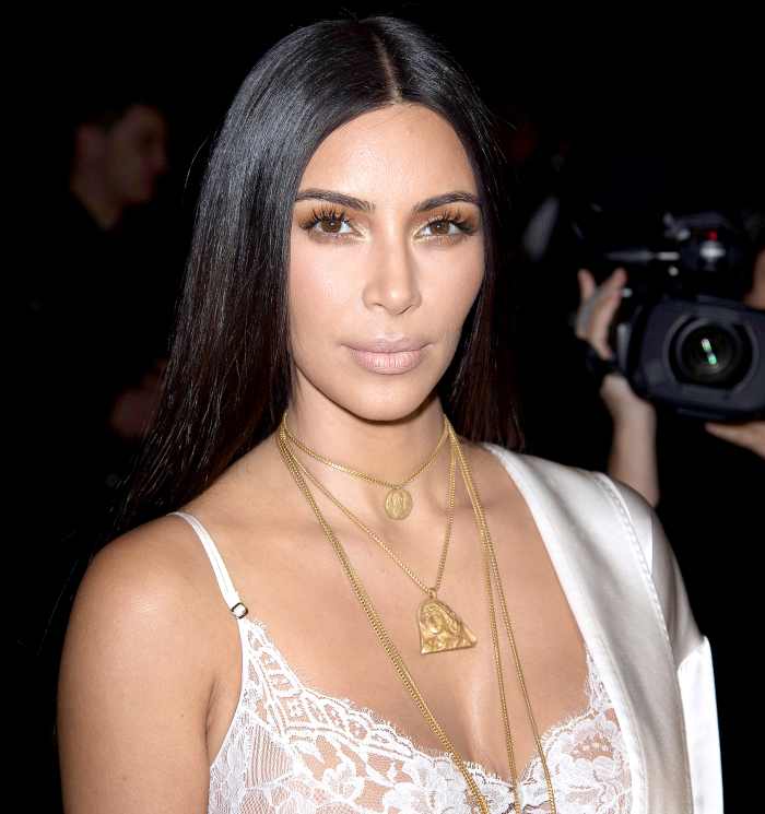 Kim Kardashian attends the Givenchy show as part of the Paris Fashion Week Womenswear Spring/Summer 2017 on October 2, 2016 in Paris, France.