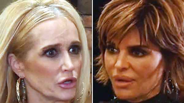 Kim Richards and Lisa Rinna