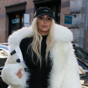 Kim Kardashian (seen here in New York) has shared another naked selfie!