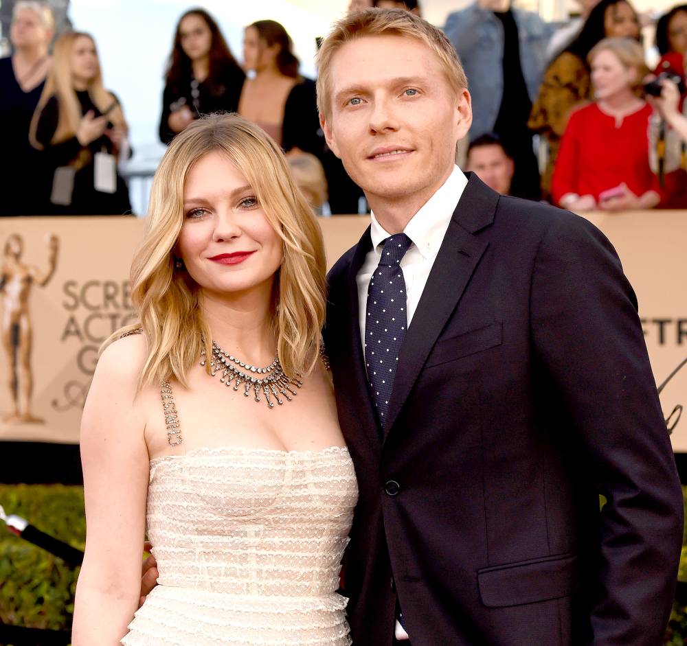 Kirsten Dunst and Christian Dunst attend the 23rd Annual Screen Actors Guild Awards.