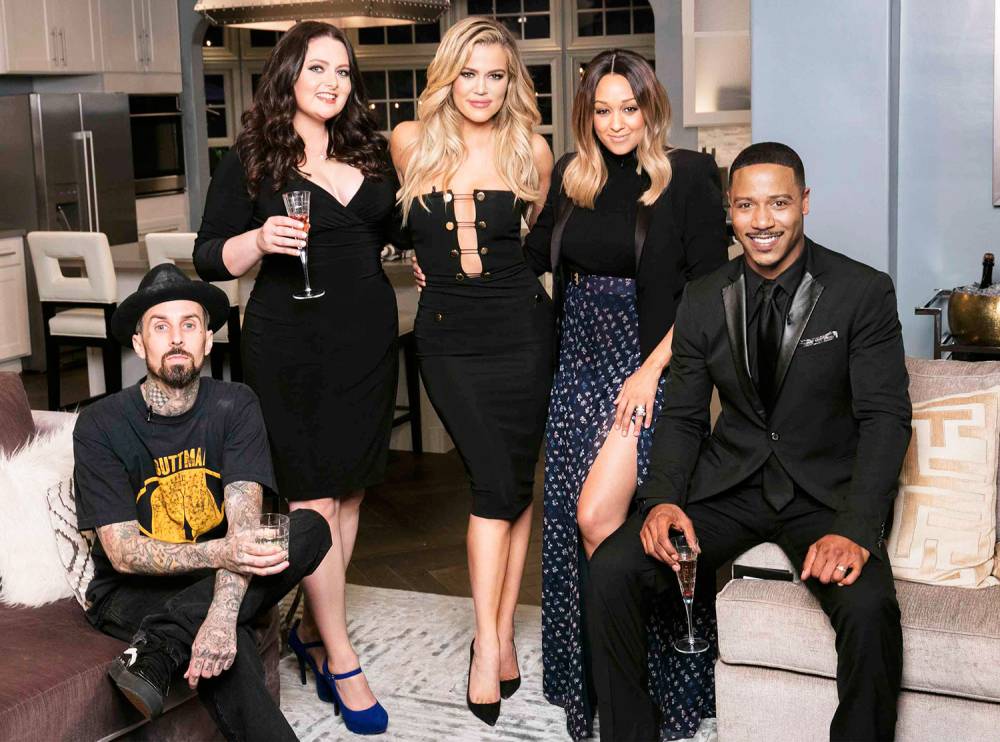 Travis Barker, Lauren Ash, Khlo&eacute; Kardashian, Tia Mowry-Hardrict and Brian J. White