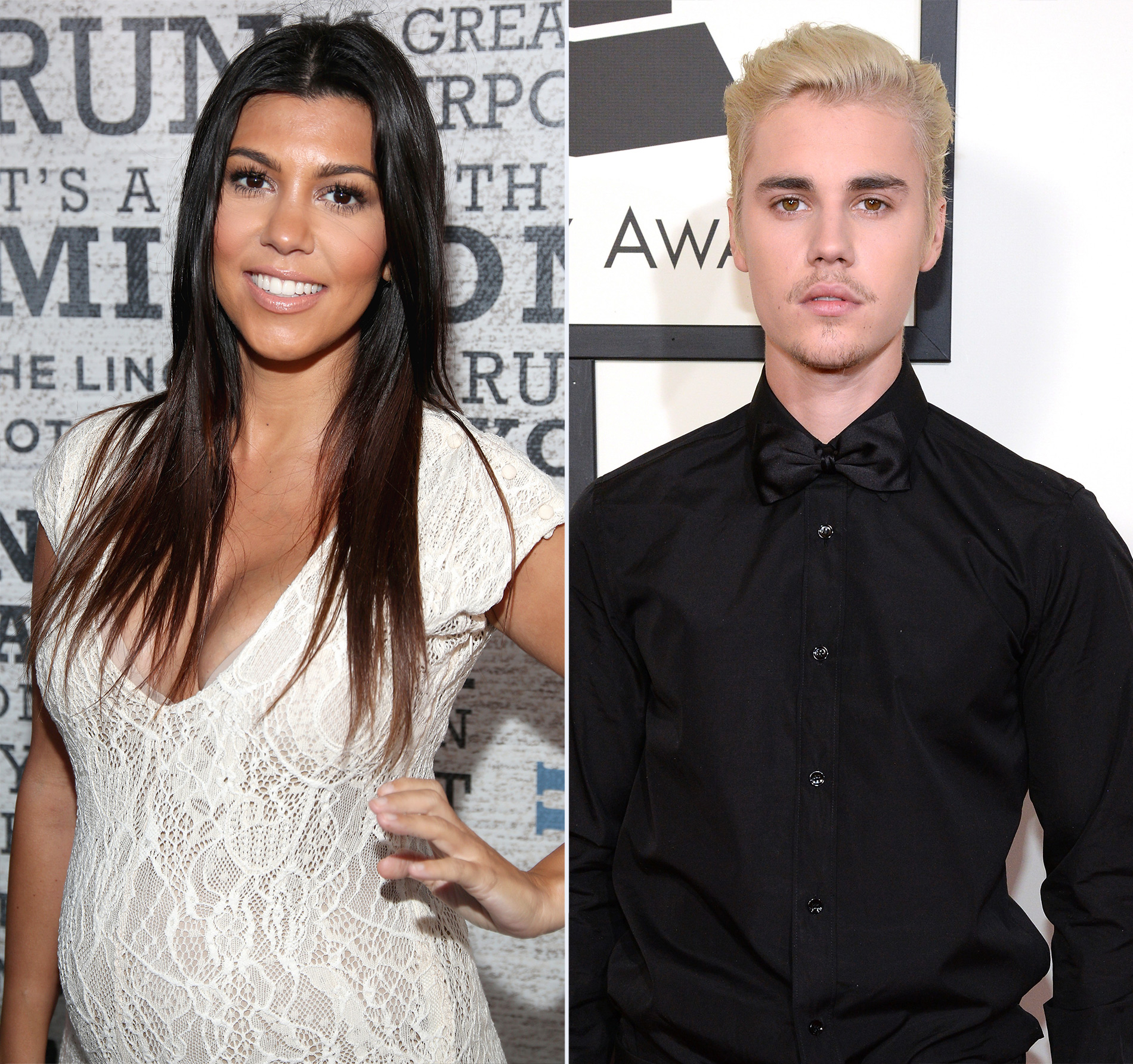 Kourtney Kardashian & Justin Bieber