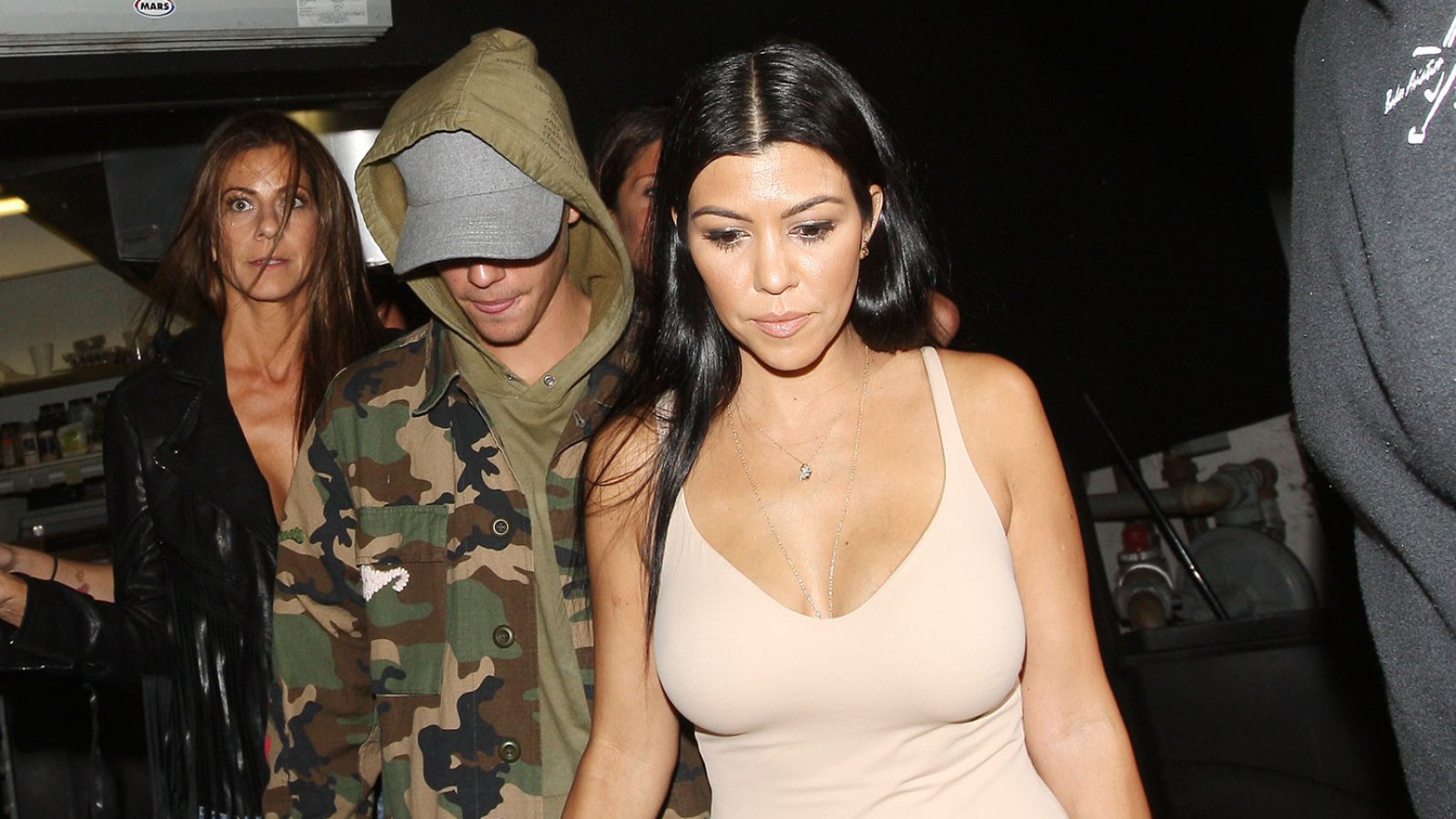 Kourtney and Justin Hangout at Club After Fling