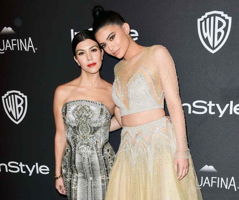 Kourtney Kardashian and Kylie Jenner