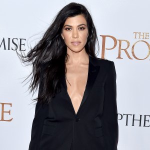 Kourtney Kardashian arrives at the Premiere of Open Road Films' 'The Promise' at TCL Chinese Theatre on April 12, 2017 in Hollywood, California.