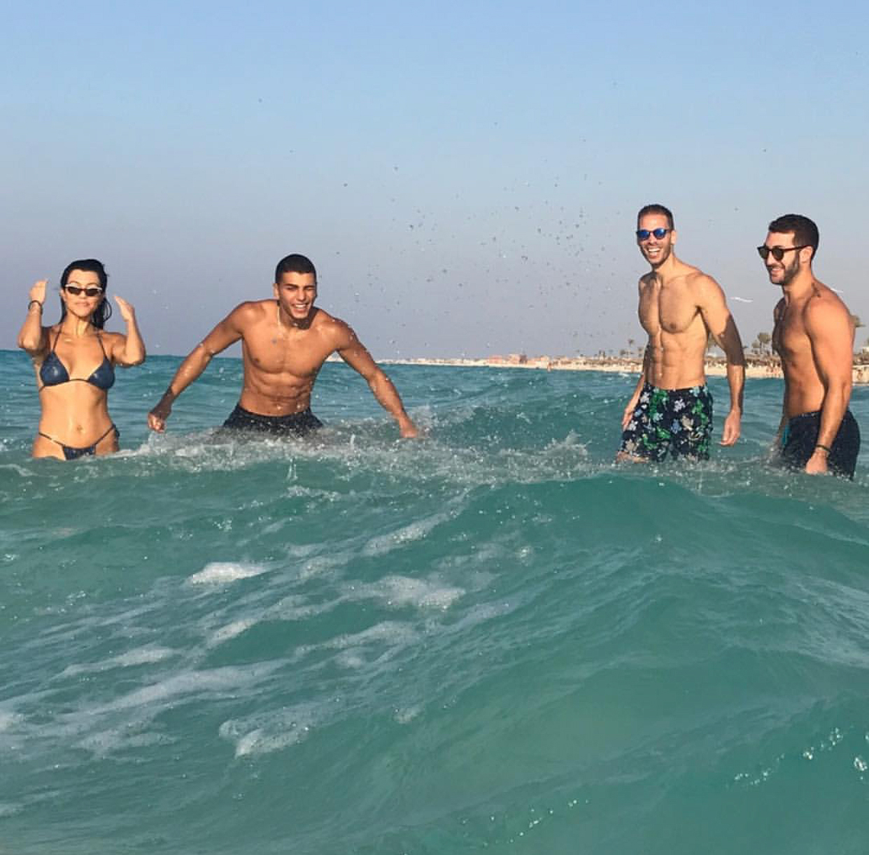 Kourtney Kardashian and Younes Bendjima