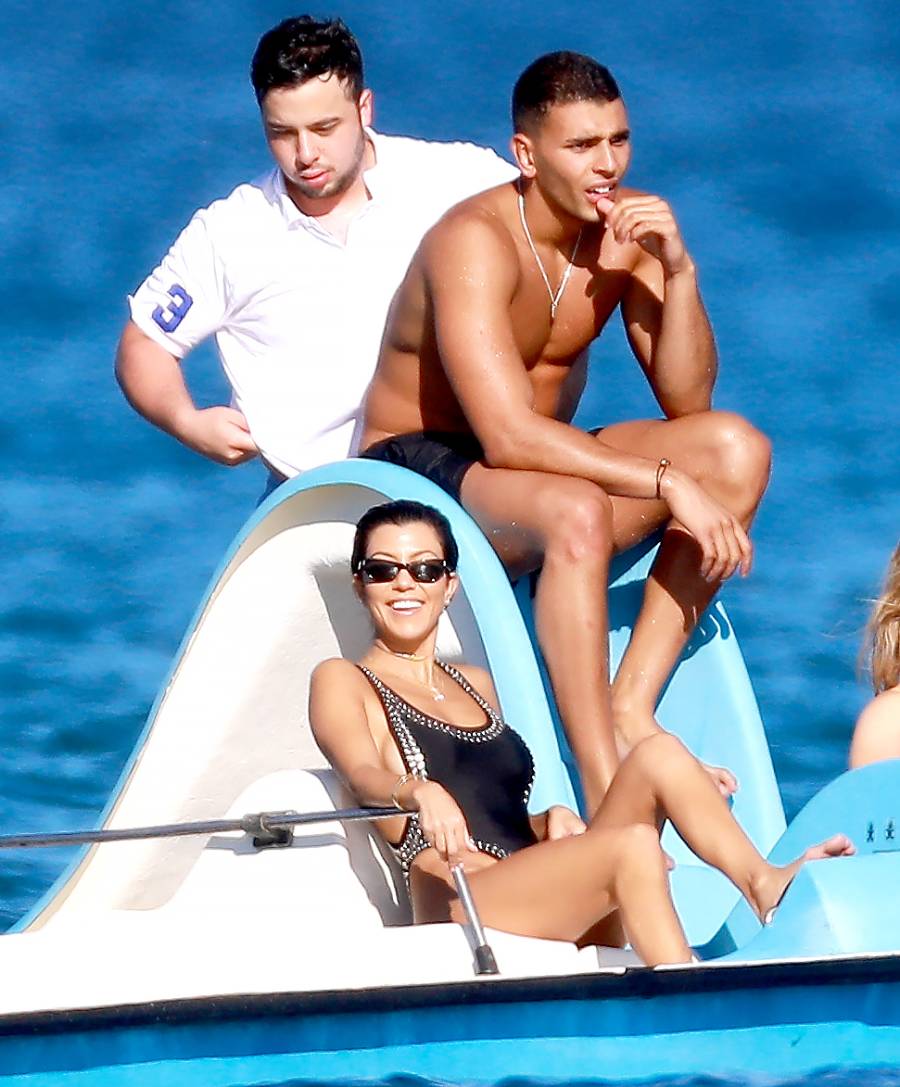 Kourtney Kardashian and Younes Bendjima