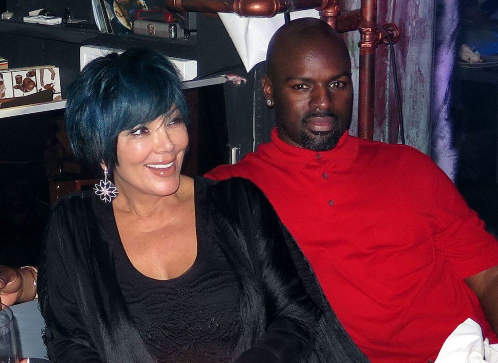 Kris Jenner and Corey Gamble