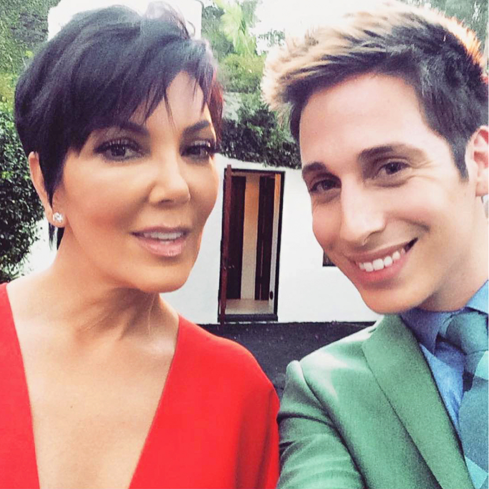 Beyonce, Anthony Pavos and Kris Jenner