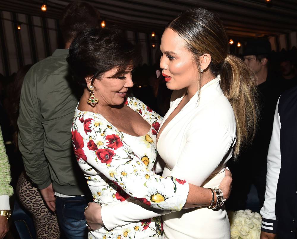 Kris Jenner and Chrissy Teigen