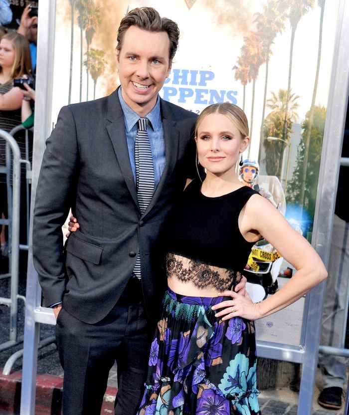 Dax Shepard and Kristen Bell arrive at the premiere of Warner Bros. Pictures' "CHiPS" at TCL Chinese Theatre on March 20, 2017 in Hollywood, California.