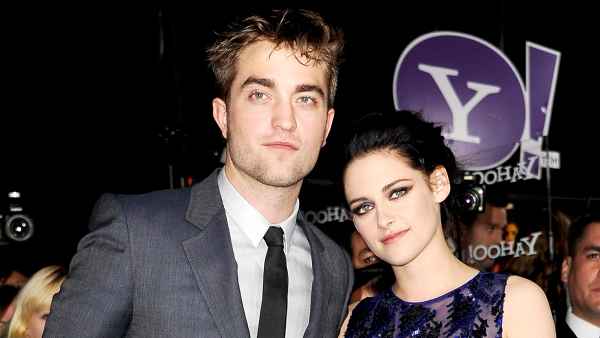 Robert Pattinson and Kristen Stewart arrive at the premiere of Summit Entertainment's "The Twilight Saga: Breaking Dawn - Part 1" at Nokia Theatre L.A. Live on November 14, 2011 in Los Angeles, California.