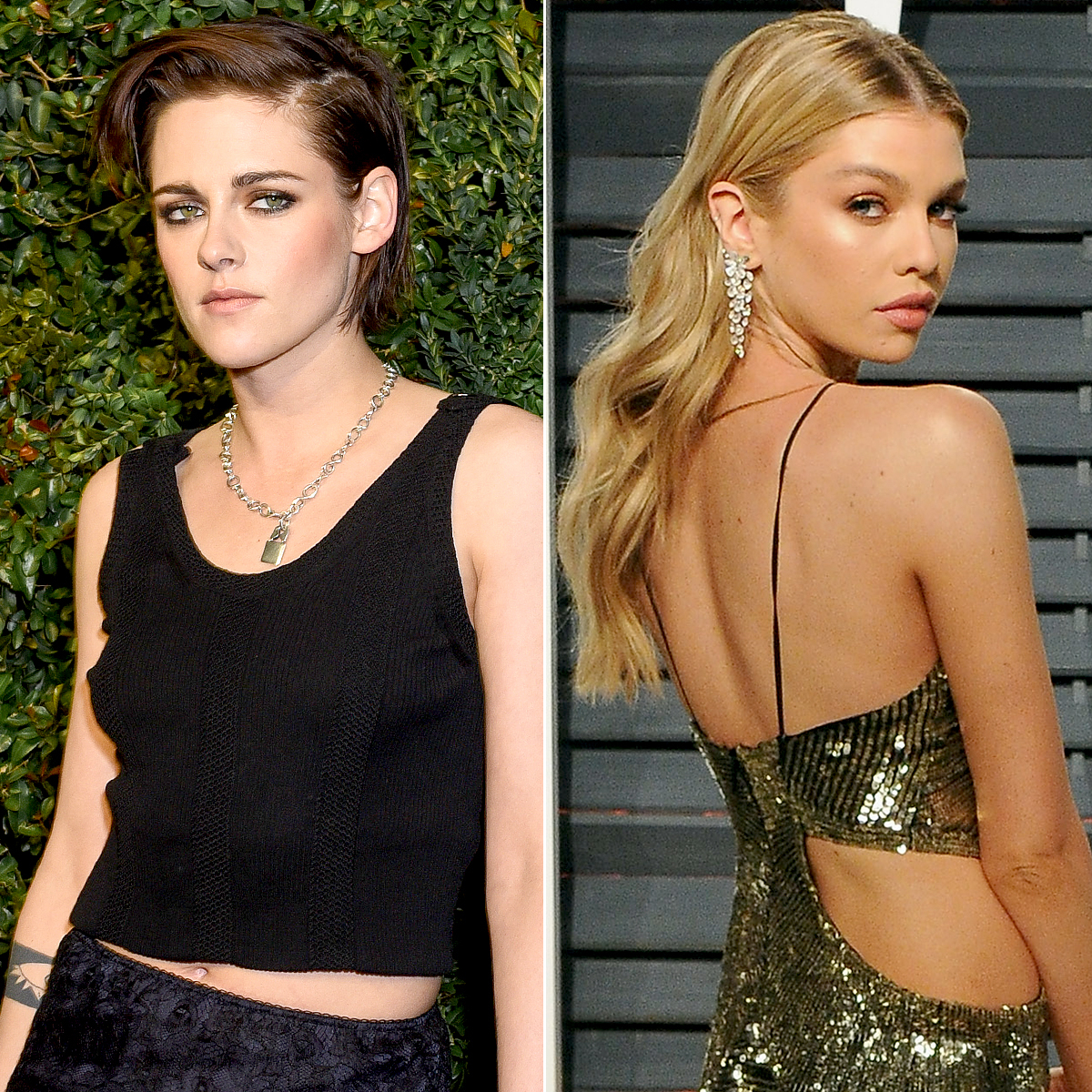 Kristen Stewart and Stella Maxwell