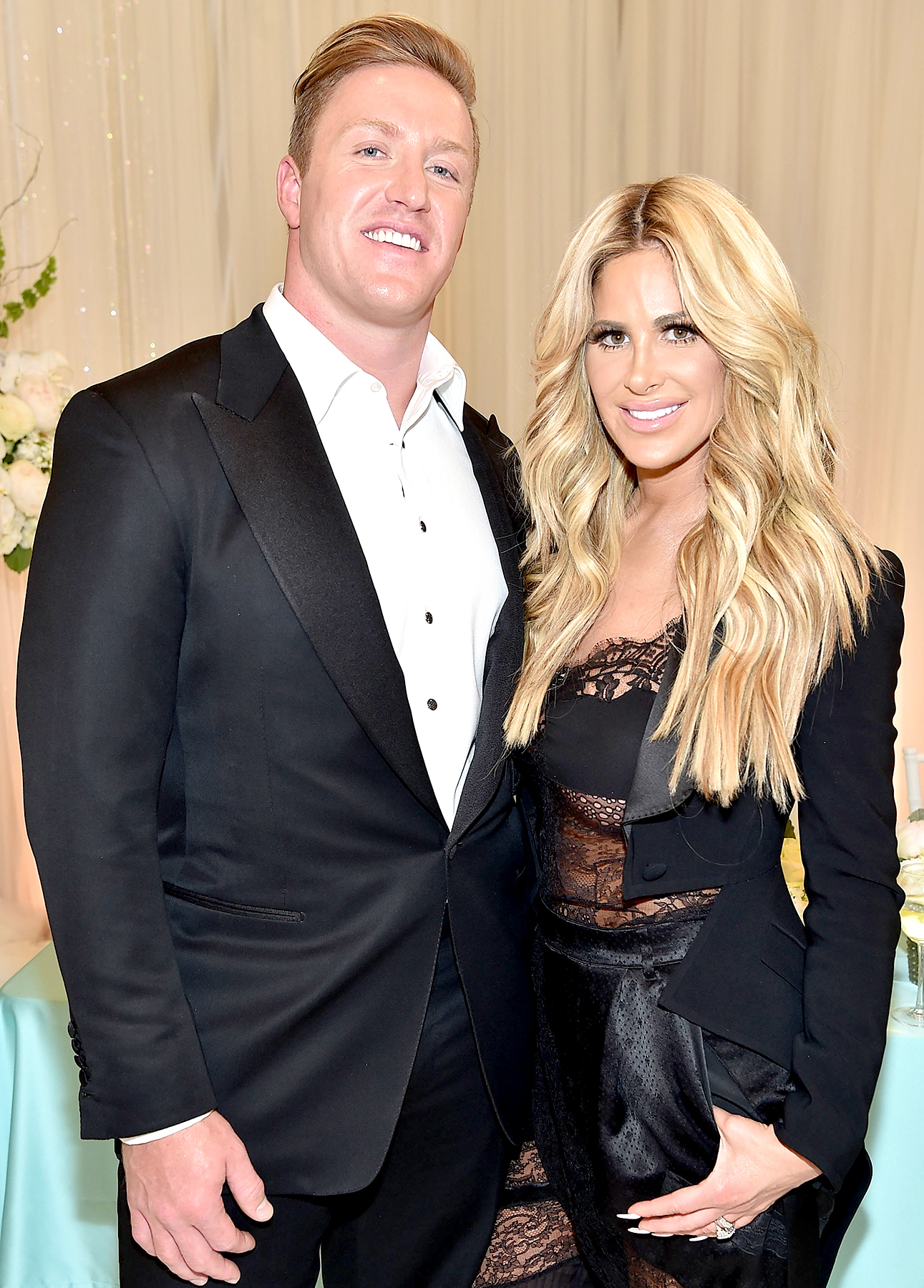 Kroy Biermann and Kim Zolciak Biermann attend Kim Zolciak's Birthday Party on May 6, 2016 in Atlanta, Georgia.