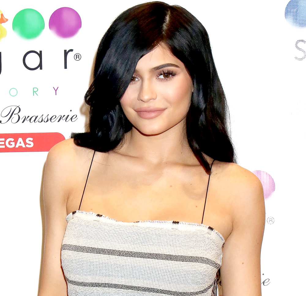 Kylie Jenner at The Grand Opening Celebration of Sugar Factory American Brasserie at Fashion Show Mall in Las Vegas on April 22, 2017.