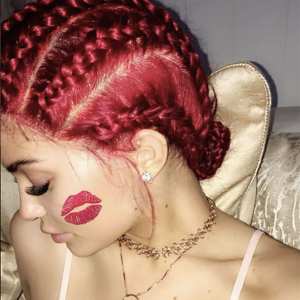 Kylie Jenner rocks red hair for 19th birthday
