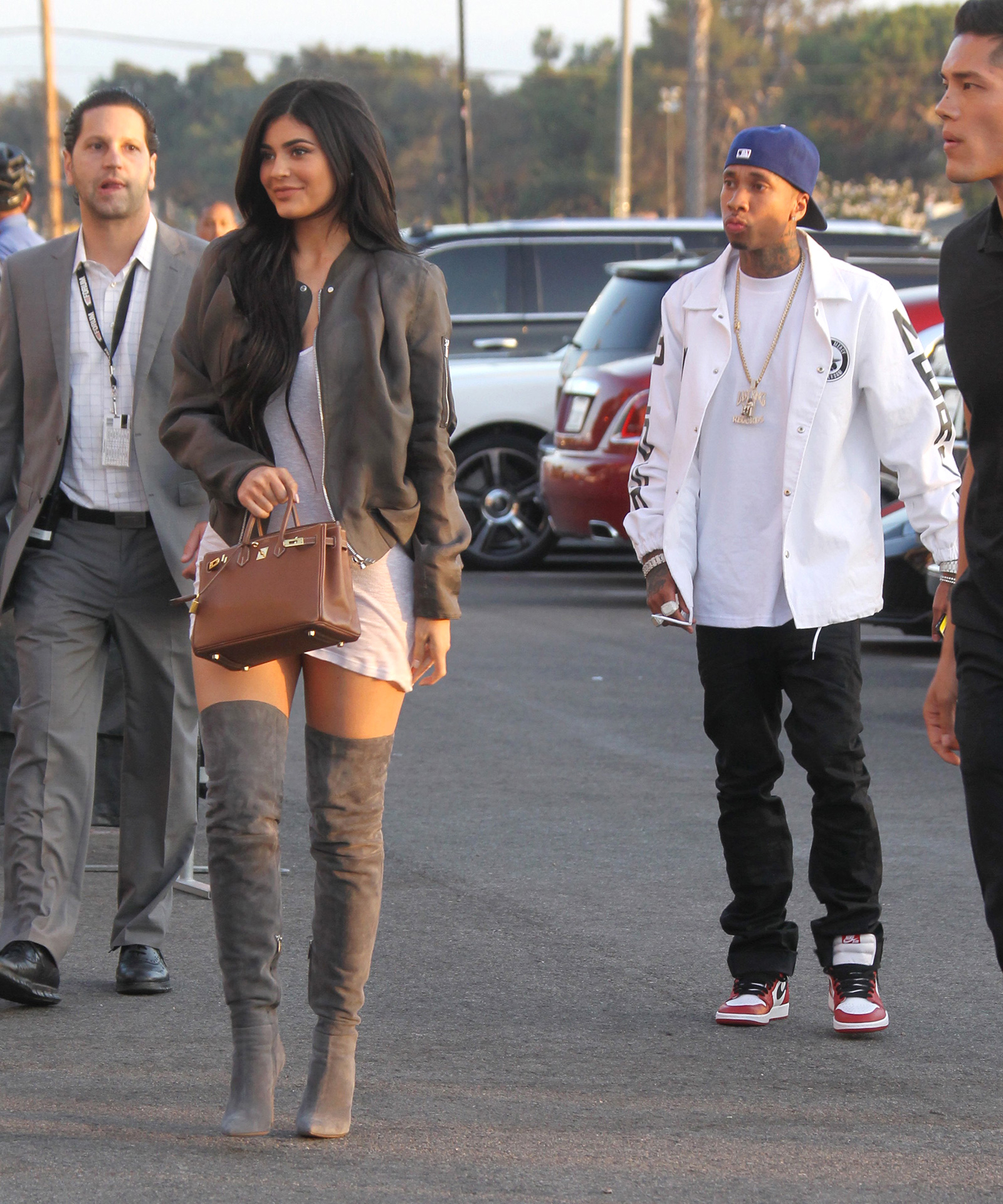 Tyga and Kylie Jenner reunite.