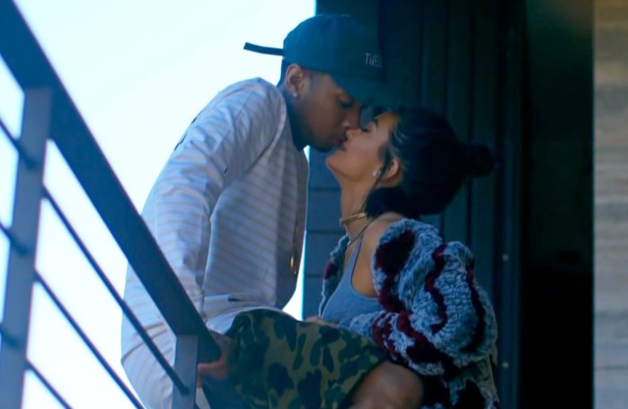 Kylie in Tyga's music video for