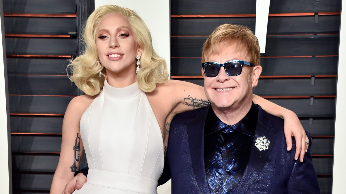 Lady Gaga and Elton John