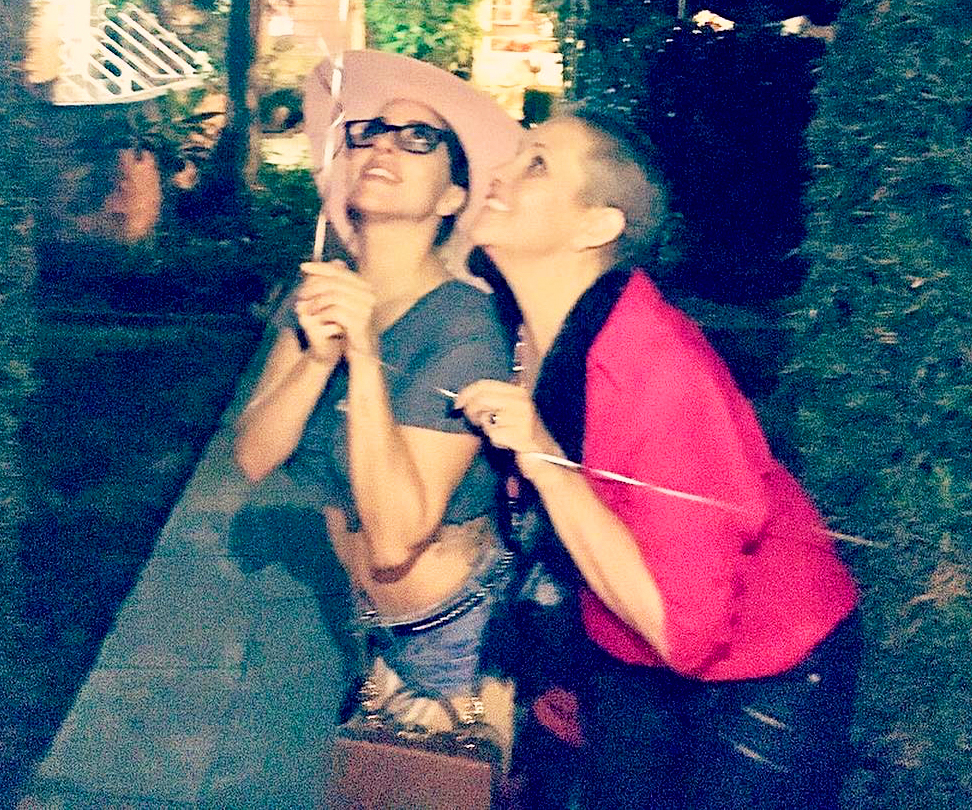 Lady Gaga and Sonja Durham