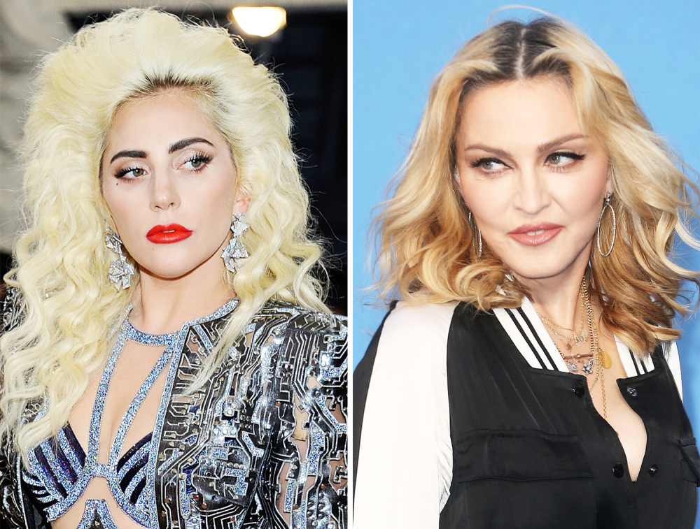 Lady Gaga and Madonna