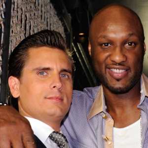 Lamar Odom and Scott Disick, pictured together here in 2011, attended Robert Kardashian's birthday meal