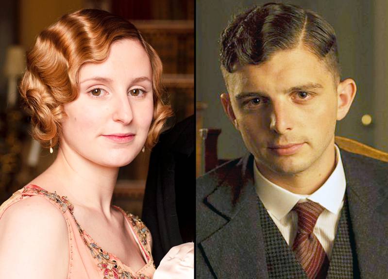 Laura Carmichael and Michael Fox
