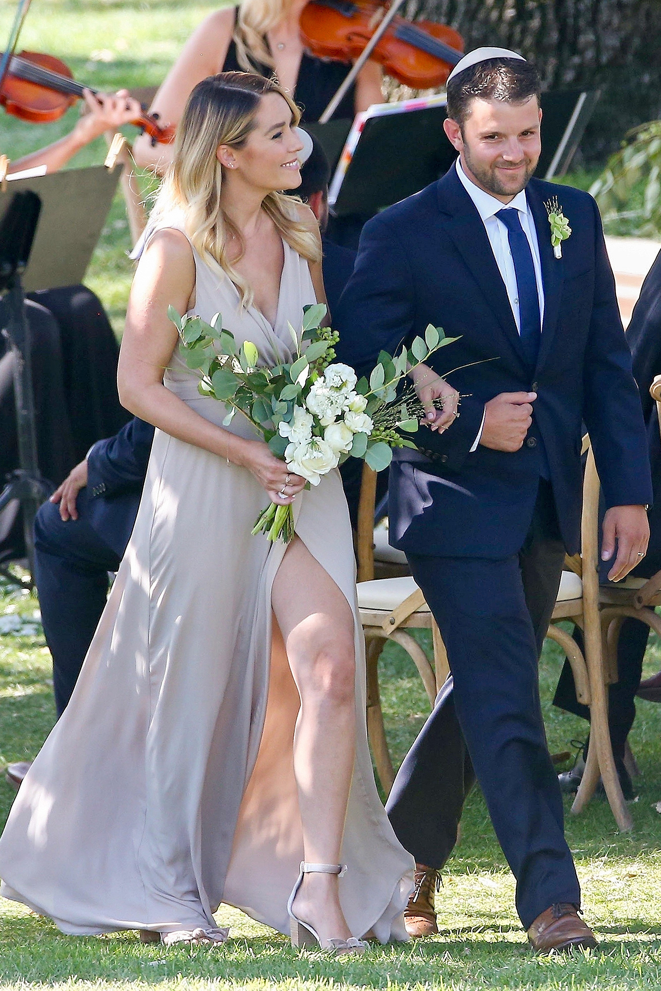 Lauren Conrad Is a Beautiful Bridesmaid Six Weeks After Giving