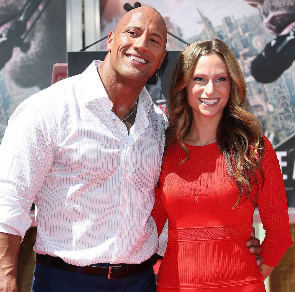 Dwayne 'The Rock' Johnson and Lauren Hashian
